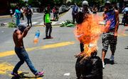 Onrust in Venezuela. beeld AFP