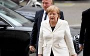 De Duitse bondskanselier Merkel. beeld EPA