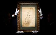 De schets van Rubens werd uiteindelijk gekocht door een anonieme bieder voor bijna 7,2 miljoen euro. beeld EPA
