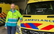 Evert Mulder, SGP-Statenlid in Gelderland, uit zorgen over de aanrijtijden van de ambulances in zijn provincie. beeld SGP Gelderland