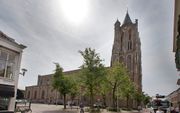 „Tolerante burgers in Gorkum dreigden met amok als dr. Klaassen zondag in hun stad zou preken.” Foto: Grote Kerk in Gorkum. beeld EMG, Henk Visscher