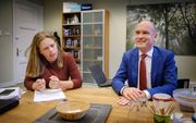 De ChristenUnie treedt toe tot het kabinet-Rutte III en tekent daarmee voor het dinsdag gepresenteerde regeerakkoord.  beeld 	Sjoerd Mouissie