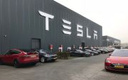 Tesla Supercharger Amsterdam. beeld RD
