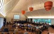 De GKV-synode donderdag conferentiecentrum Mennorode in Elspeet. beeld RD