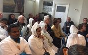 In de koptisch-orthodoxe kerk in Utrecht had zaterdag een symposium plaats over en met de oriëntaals-orthodoxe kerken in Nederland. beeld RD