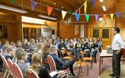 Tienerconferentie van de Jeugdbond Gereformeerde Gemeenten (JBGG) in Amerongen in december 2017. beeld RD