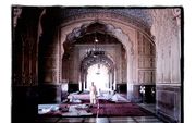 De Badhashi moskee in Lahore. beeld RD, Sjaak Verboom