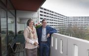 Ed en Nel Huisman wonen 22 jaar in een flat in de Bijlmer. beeld Sjaak Verboom