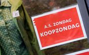 In Dongeradeel en Nijkerk leidde de koopzondag in 2015 tot het vertrek van wethouders. beeld ANP
