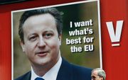 Politici in Groot-Brittannië debatteren dag en nacht over de voor- en nadelen van het EU-lidmaatschap. Campagnes voor referenda brengen doorgaans meer verdeeldheid dan eenheid. beeld AFP, Adrian Dennis