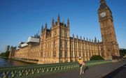 De parlementsgebouwen in Londen met rechts de Big Ben. beeld AFP
