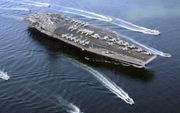 Het Amerikaanse vliegdekschip USS Ronald Reagan, foto U.S. Navy
