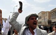 Protest vrijdag in Jemen. Foto EPA