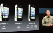 Presentatie van de iPhone 5. Foto EPA