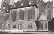 De Wilhelminakerk in Rotterdam kort voor de sloop in 1973. Foto Wikimedia, Gemeentearchief Rotterdam