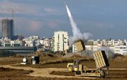 Israël in actie bij de Gazastrook. Foto EPA