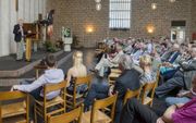Tijdens een symposium over de toekomst van de PKN maakte prof. dr. R. van den Broek (foto) een vergelijking tussen de Vroege Kerk en de kerk van nu. Beeld Erik Kottier