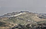 Uitzicht op de Westelijke Jordaanoever van Jeruzalem. Foto RD, Henk Visscher