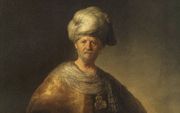 Koning Willem II bezat ook het doek ”Man in oosterse kleding" van Rembrandt. beeld Dordrechts Museum