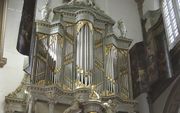 Het orgel van de Westerkerk in Amsterdam. Beeld A. J. Nelisse
