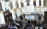 In de Groningse Der Aakerk had woensdag de openingsplechtigheid plaats van het academisch jaar van de faculteit godgeleerdheid en godsdienstwetenschap. Beeld Gerrit van Dijk