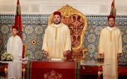 Koning Mohamed VI van Marokko. beeld AFP