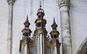 Het transeptorgel in de Rotterdamse Laurenskerk. beeld RD