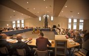 De GKV-synode van 2014 boog zich over de vraag of vrouwen mogen dienen in de ambten. beeld RD, Henk Visscher