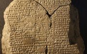 Kleitablet met fragment van Gilgamesj-epos.  Beeld Farouk Al-Rawi