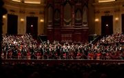 Het Koninklijk Concertgebouworkest onder leiding van Mariss Jansons. beeld RCO