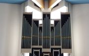 Het orgel in de hersteld hervormde Rehobôthkerk in Sommelsdijk. beeld www.hhgmiddelharnis.nl