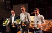 De winnaars (v.l.n.r.): Rik Melissant, Christian Mussche en Harm-Jan van der Sluis. beeld Hans Schippers