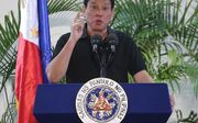 De Filipijnse president Rodrigo Duterte. beeld AFP