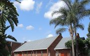 Kerkgebouw van de gereformeerde gemeente in Nederland in Silverton, bij Pretoria, Zuid-Afrika. beeld RD