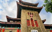 Protestants kerkgebouw in China.       beeld iStock