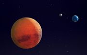 ”De droom om op Mars te komen niet van vandaag of gisteren." beeld iStock