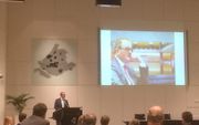Maandag werd in het provinciehuis in Zuid-Holland in Den Haag een symposium gehouden omdat SGP'er Servaas Stoop 25 jaar Statenlid is. beeld René Zoetemelk