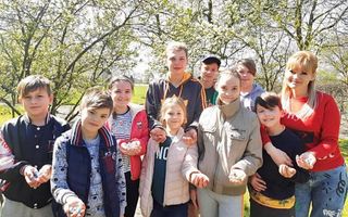 In Hierden wordt een groep wees- en pleegkinderen uit Oekraïne opgevangen. beeld Christien Hop