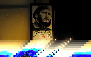 HAVANA. De Cubaanse leider Fidel Castro zal voor de meesten als bedenkelijk icoon de geschiedenis ingaan. beeld AFP, Yamil Lage