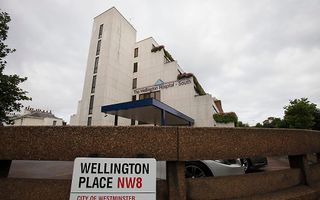 Het Wellington Hospital in Londen, de privékliniek waar prins Friso verblijft. Foto ANP