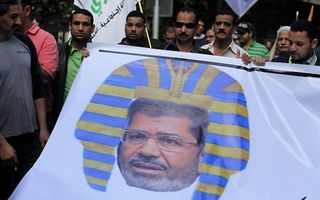Protest tegen de Egyptische president Morsi. Foto EPA