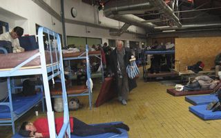 Daklozen hebben dag en nacht toegang tot de opvang in Boedapest. Foto Hulp Oost-Europa