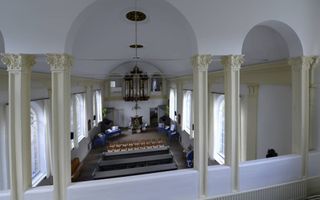Interieur van de kerk. beeld Marchje Andringa