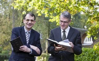 Prof. Hofman en prof. Paul. beeld RD, Anton Dommerholt