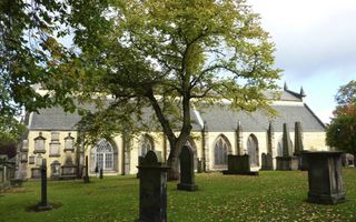 Isabel Alison en Marion Harvie werden begraven op het kerkhof van de Greyfriars Kirk in Edinburgh.  beeld RD