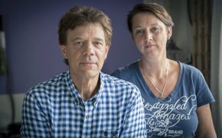 Robbert en Loes van Heijningen verloren door de MH17-ramp drie familieleden. beeld Sjaak Verboom