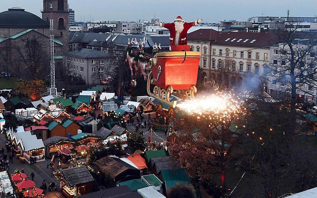 Kerstmarkt in Karlsruhe. beeld AFP