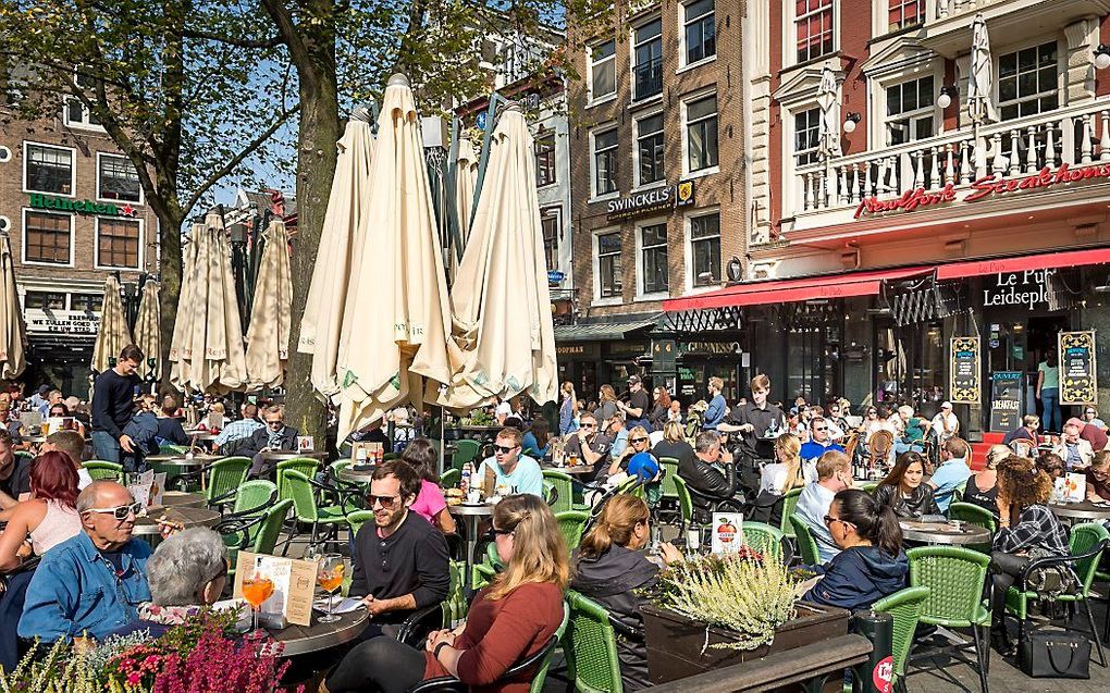 Leidseplein, Amsterdam. beeld ANP