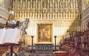 De kapel van Magdalen College in Oxford. beeld Anca Boon