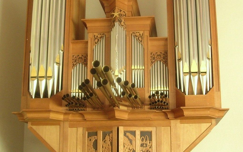 Het Vierdagorgel in de Open Hofkerk in Pendrecht, beeld Reliwiki, André van Dijk